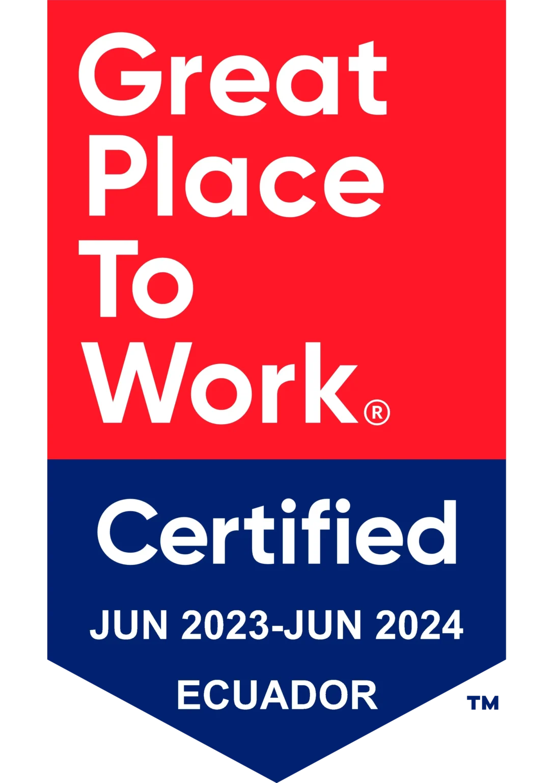 Great Place to Work certificado Ecuador